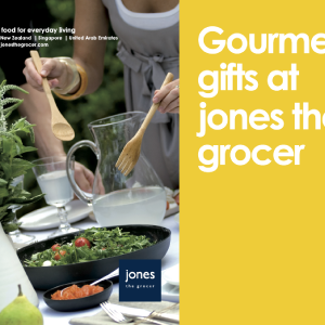 Jones the grocer hamper brochure